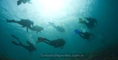 Buceo laguna de la niña encantada mendoza