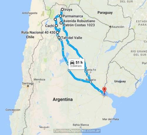 Viaje Buenos aires Norte argentino