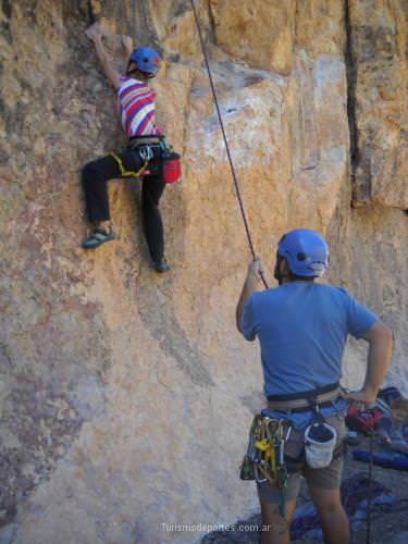 Escalada deportiva en San Rafael Mendoza